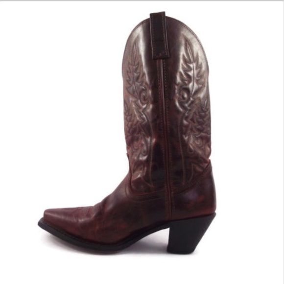 Laredo, Madison Leather Cowgirl Boots, 8.5M 😍 - Picture 2 of 7